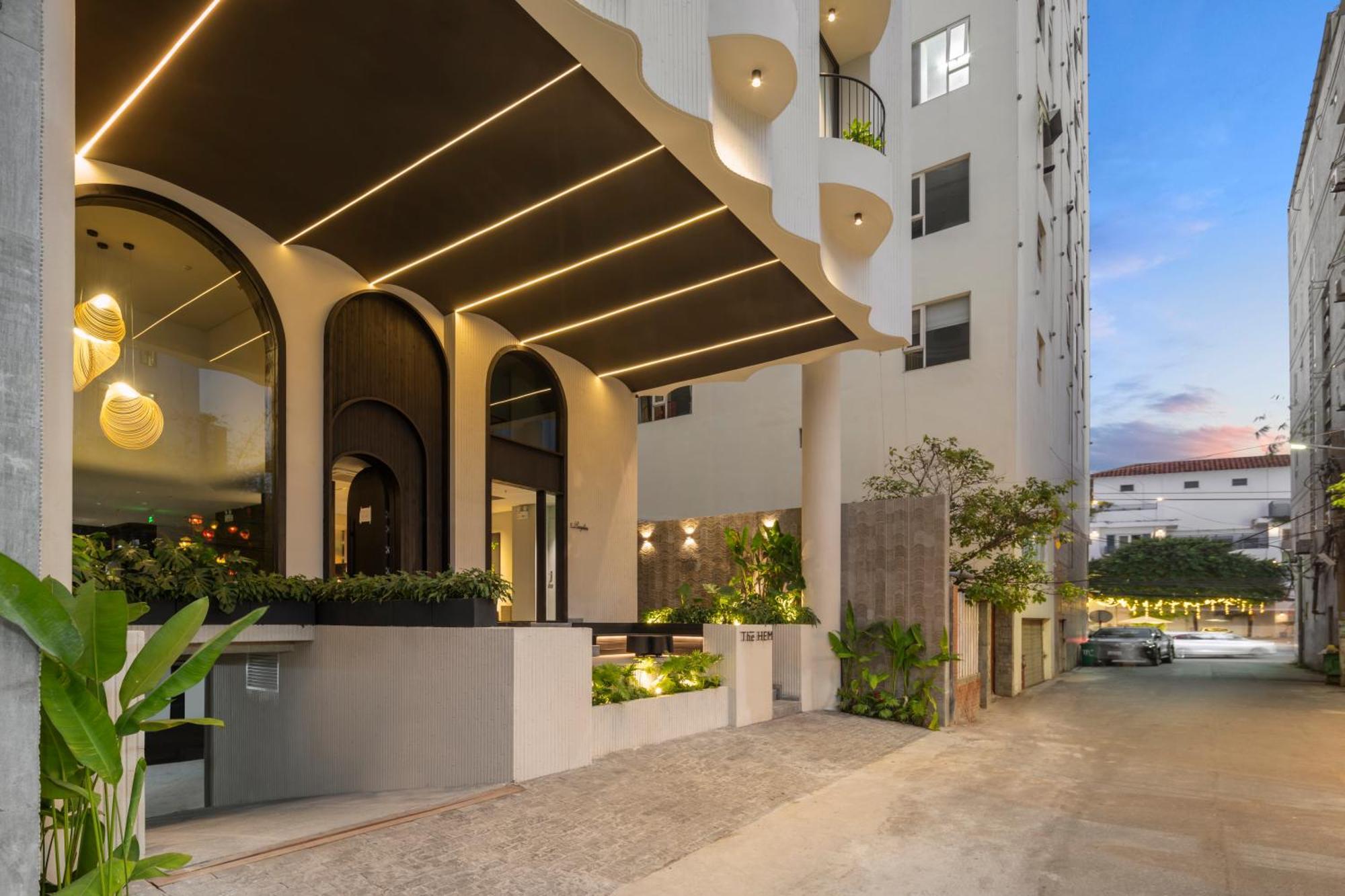The Hem Hotel And Apartment Da Nang Exterior foto