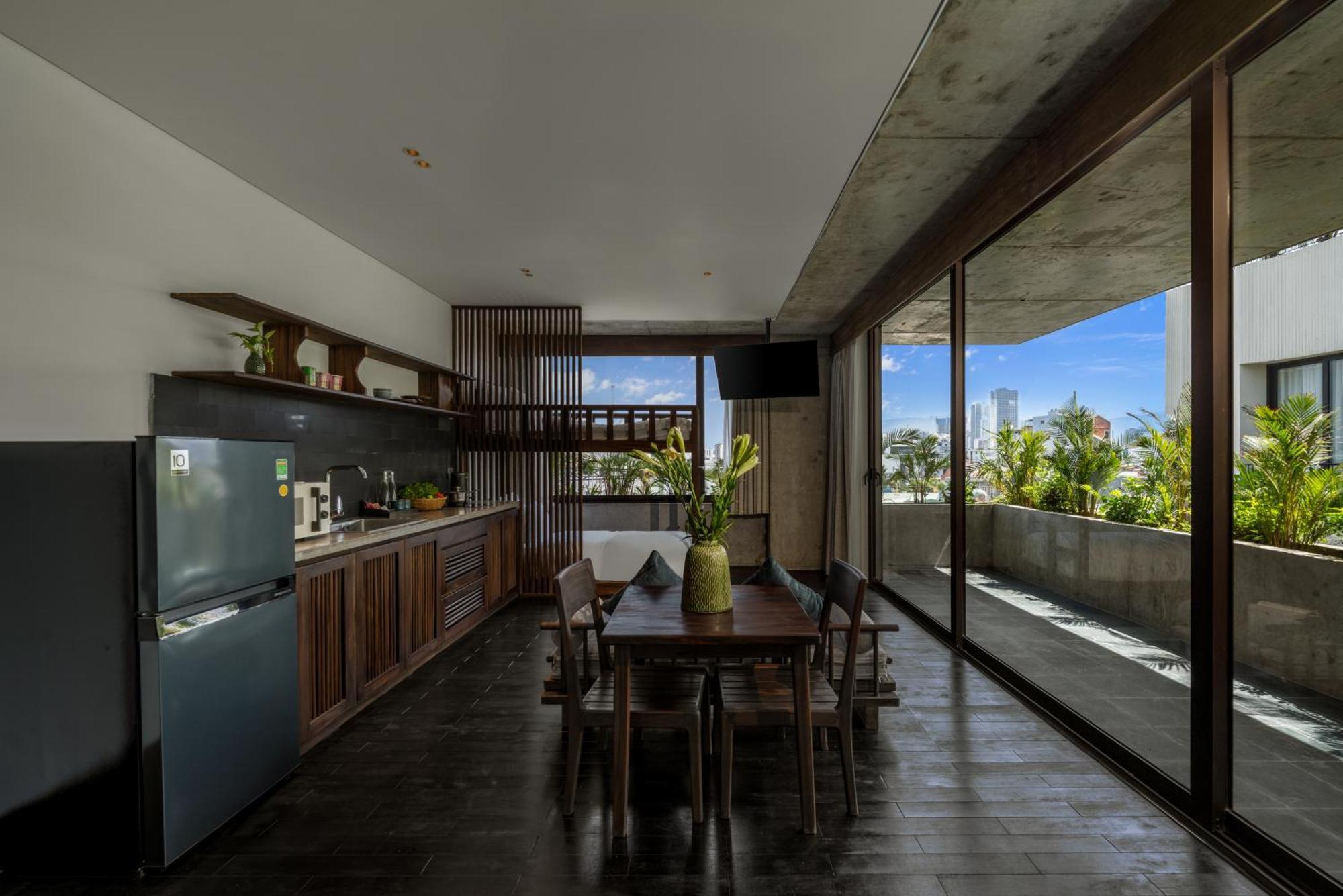 The Hem Hotel And Apartment Da Nang Exterior foto